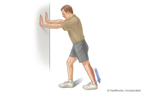 長者拉筋運動-老人伸展運動-小腿肌肉伸展